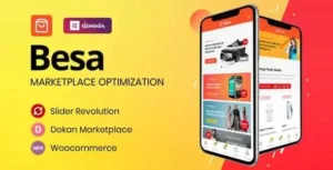 Besa – Elementor Marketplace WooCommerce Theme