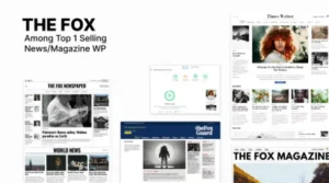 The Fox – Minimal News Magazine WordPress Theme