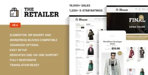 The Retailer – Premium WooCommerce Theme